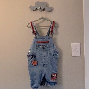 3T Little Rebels Toddler 🚒  Fireman Overalls